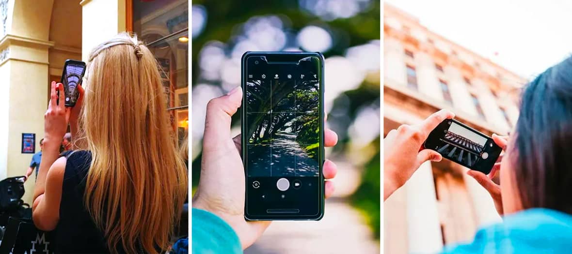 Cours photo en balade &agrave; Paris pour apprendre &agrave; mieux utiliser son smartphone