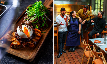 The tekes restaurant brunch in Paris