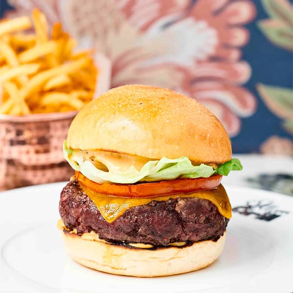 Le burger de Jean Fran&ccedil;ois Pi&egrave;ge chez Clovergrill