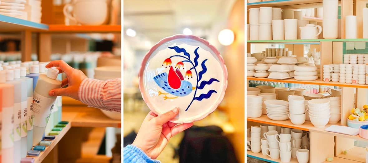 Atelier  C&eacute;ramicaf&eacute; Genevi&egrave;ve  &agrave; Paris