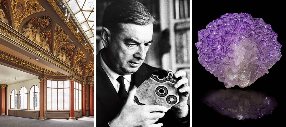 Exposition &laquo; R&ecirc;veries de pierres : Po&eacute;sie et min&eacute;raux de Roger Caillois &raquo; &agrave; L&rsquo;&Eacute;cole des Arts Joailliers, 