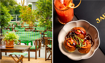 The Maison Jaune restaurant in Boulogne